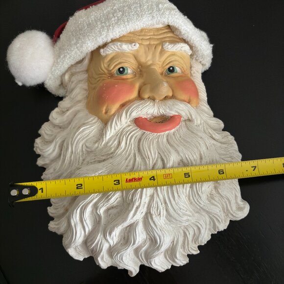 Vintage Silver Deer Santa's Celebration Signed Artist Tom Rubel 91 Chalk Santa - Picture 10 of 10